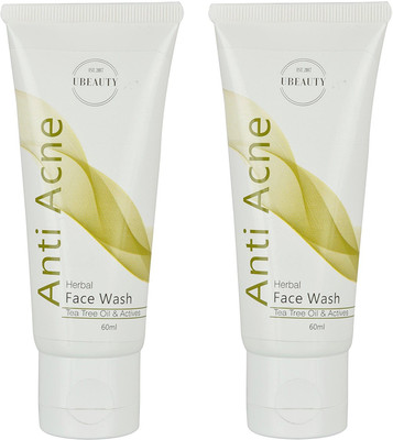 

ubeauty Anti-Acne Face Wash Pack of 2 Face Wash(60 ml)
