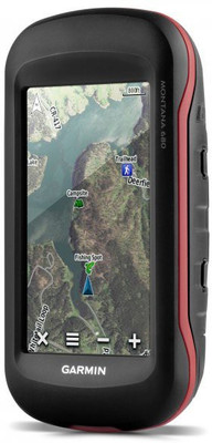 

Garmin Montana 680 GPS Device(0 Maps, Black & Red)
