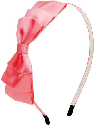 

Fayon Contemporary Statement Pink Bow Hair Band(Pink)