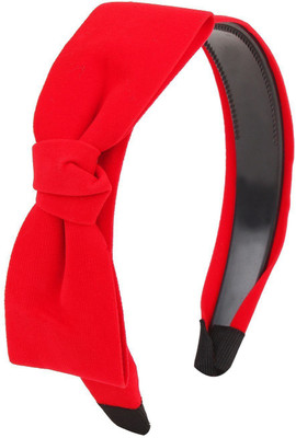 

Fayon Chic Stylish Red Velvet Bow Hair Band(Red)