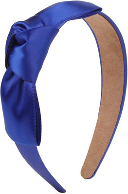 

Fayon Trendy Fashion Navy Bow Hair Band(Blue)