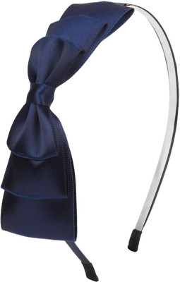 

Fayon Daily Casual Work Blue Bow Hair Band(Blue)