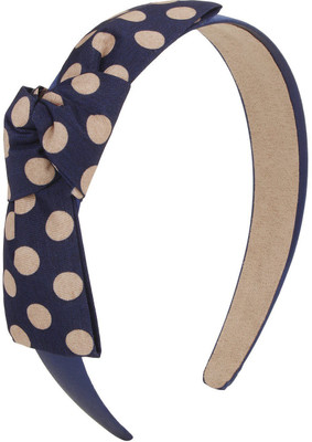 

Fayon Fashion Statement Brown Polka Dot Bow Hair Band(Brown)