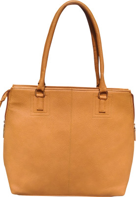 

shimmer Hand-held Bag(Tan)
