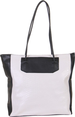 

Red Pout Hand-held Bag(White, Black), Black;white