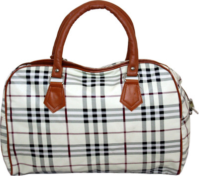 

Mcnt Hand-held Bag(White, Black), Black;white