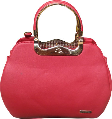 

shimmer Hand-held Bag(Red)