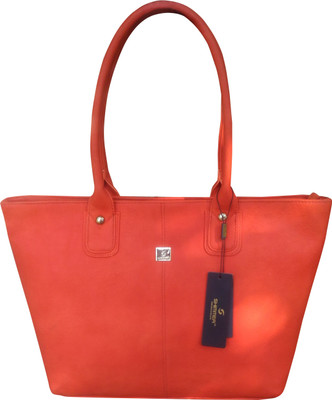 shimmer Hand-held Bag(Orange)