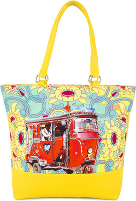 

fatfatiya Tote(Multicolor)