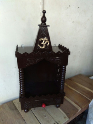 

Mayur enterprises Solid Wood Home Temple(Height: 70 cm)