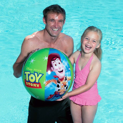 

Intex ® Original Inflatable Disney Toy Story Beach Ball Inflatable Pool Accessory(Multicolor)
