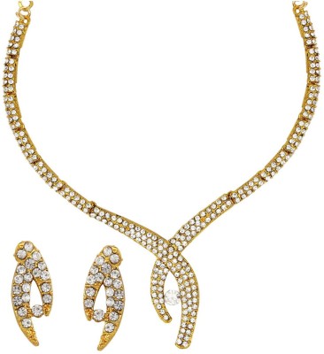 Styylo Jewels Alloy Gold-plated Multicolor Jewellery Set(Pack of 1)