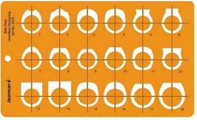 

Isomars 2018 Jewelry Design Template(Pack of 1)