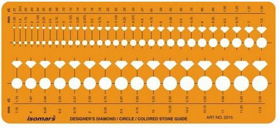 

Isomars 2015 Jewelry Design Template(Pack of 1)