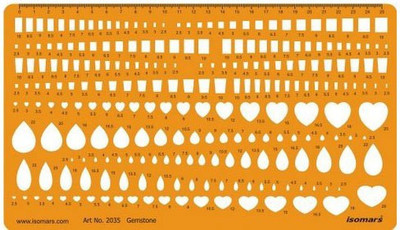 

Isomars 2035 Jewelry Design Template(Pack of 1)