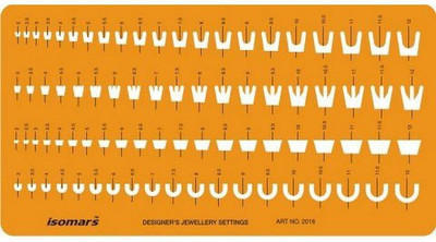 

Isomars 2016 Jewelry Design Template(Pack of 1)