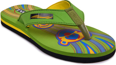 

TWIN Boys & Girls Slip On Slipper Flip Flop(Multicolor, Green