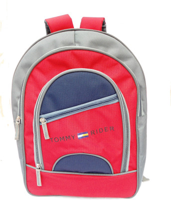 

Tommi Rider 17 inch Laptop Backpack(Grey, Red)