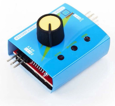 

Robodo Digital Multi Servo Tester ESC RC Consistency CCPM Master Speed Control(Blue)