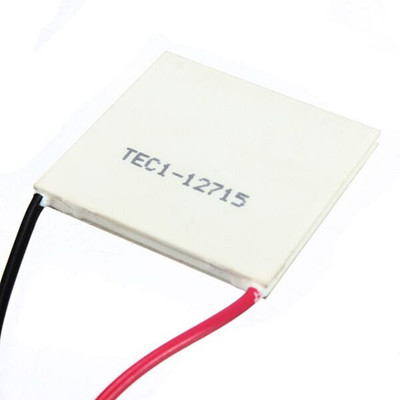 

Robodo TEC1-12715 12V DC 15 AMP, Semiconductor Thermoelectric Peltier Cooler Heater(White)