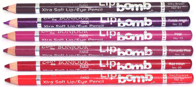 

Coat Me Bonjour Paris Professional Lip Pencils - Pack OF 6(Multicolor)