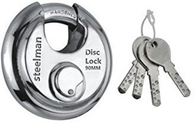 

steelman DISC LOCK 90MM Padlock(Silver)