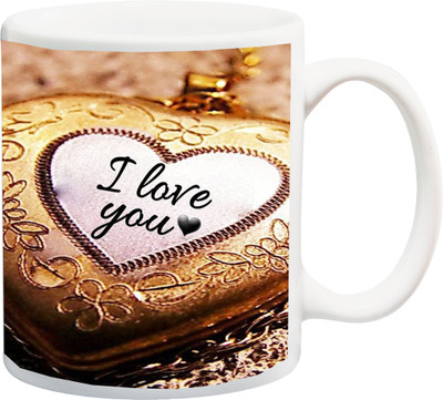 

Stylotrendz I Love you Shandaar Jabardast Print Ceramic Mug(325 ml), White