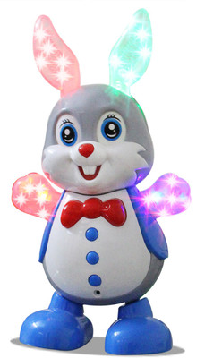 

Akshat Multi Color Flashing Dancing rabbit with Sounds – Glowing Hands, And Antenna - Electronic Action Toy with Sweet Melodies(Multicolor)