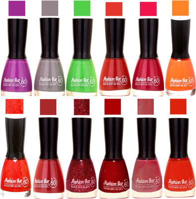 

Fashion Bar Purple,Grey,Green,Rich Brown,Mazanta,Peach,Jari Red,Mauve,Jari,Red,Pearl Shimmer Pink,Orange Nail polish Purple,Grey,Green,Rich Brown,Mazanta,Peach,Jari Red,Mauve,Jari,Red,Pearl Shimmer Pink,Orange(Pack of 12)