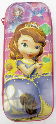 

Ashmaadi 7D Pencil Pouches For Girls Multi Cartoon Characters Art Plastic Pencil Box(Set of 1, Multicolor)