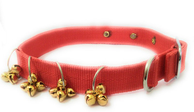 

Sollar's Ringing Bells Dog Everyday Collar(, Multicolor