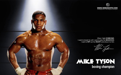 

MIKE TYSON BOXER WALLPAPER WEB POSTER Print Poster on LARGE PRINT 36X24 INCHES Photographic Paper(36 inch X 24 inch, Rolled)