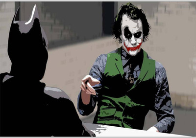 

Awesome Joker Paper Print Poster on LARGE PRINT 36X24 INCHES Photographic Paper(36 inch X 24 inch, Rolled)