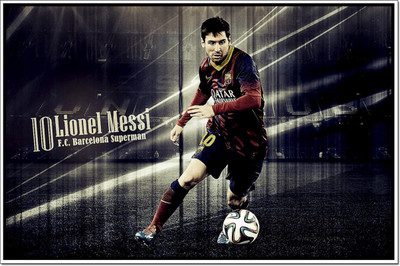 

Lionel Messi Poster Paper Print Print Poster on 13x19 Inches Paper Print(19 inch X 13 inch, Rolled)