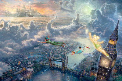 

poster movie peter pan disney hd wallpaper Print Poster on LARGE PRINT 36X24 INCHES Photographic Paper(36 inch X 24 inch, Rolled)