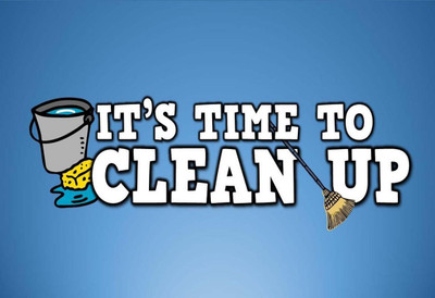 

Its time to clean up poster housekeeping Print Poster on 13x19 Inches Paper Print(19 inch X 13 inch, Rolled)