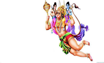 

Hanuman Poster Print Poster on 13x19 Inches Paper Print(19 inch X 13 inch, Rolled)