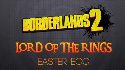 

Borderlands 2 Lord of The Rings Easter Egg Print Poster on 13x19 Inches Paper Print(19 inch X 13 inch, Rolled)