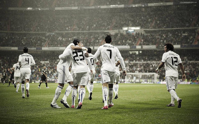 

Real Madrid Fine Quality Sports Wall Poster Print Poster on 13x19 Inches Paper Print(19 inch X 13 inch, Rolled)