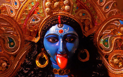 

maa kali ji Print Poster on LARGE PRINT 36X24 INCHES Photographic Paper(36 inch X 24 inch, Rolled)