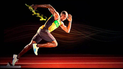 

Usain Bolt Fine Quality Sports Wall Poster (4) Print Poster on 13x19 Inches Paper Print(19 inch X 13 inch, Rolled)