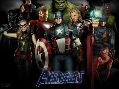 

Movie The Avengers Print Poster on LARGE PRINT 36X24 INCHES Photographic Paper(36 inch X 24 inch, Rolled)