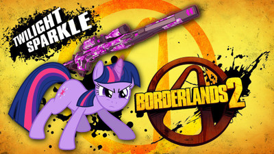 

Borderlands 2 Twilight Sparkle Wallpaper Print Poster on 13x19 Inches Paper Print(19 inch X 13 inch, Rolled)