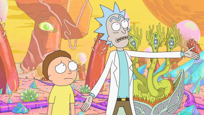 

TV Show Rick And Morty Rick Sanchez Morty Smith Ship Space HD Wall Poster Paper Print Print Poster on LARGE PRINT 36X24 INCHES Photographic Paper(24 inch X 36 inch, Rolled)