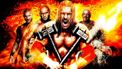

WWE Fine Quality Sports Wall Poster Print Poster on LARGE PRINT 36X24 INCHES Photographic Paper(36 inch X 24 inch, Rolled)