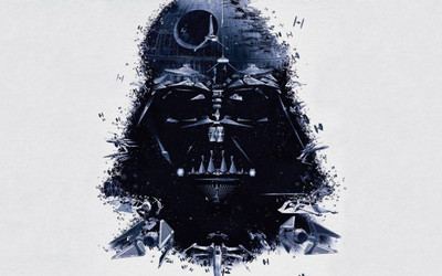 

Movie Star Wars Darth Vader Death Star HD Wall Poster Print Poster on 13x19 Inches Paper Print(19 inch X 13 inch, Rolled)