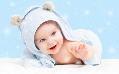 

So sweet and cute baby wallpaper Print Poster on LARGE PRINT 36X24 INCHES Photographic Paper(36 inch X 24 inch, Rolled)