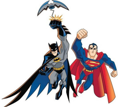 

Wall Poster Batman And Superman Print Poster on 13x19 Inches Paper Print(19 inch X 13 inch, Rolled)