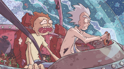 

TV Show Rick And Morty Rick Sanchez Morty Smith Print Poster on LARGE PRINT 36X24 INCHES Photographic Paper(36 inch X 24 inch, Rolled)