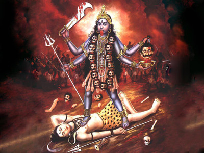

Maa Kali new art hd potser Print Poster on 13x19 Inches Paper Print(19 inch X 13 inch, Rolled)